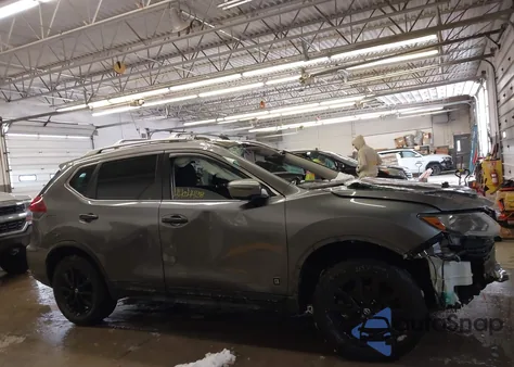 2018 Nissan Rogue Sv из США, поврежденный, VIN KNMAT2MV4JP610912